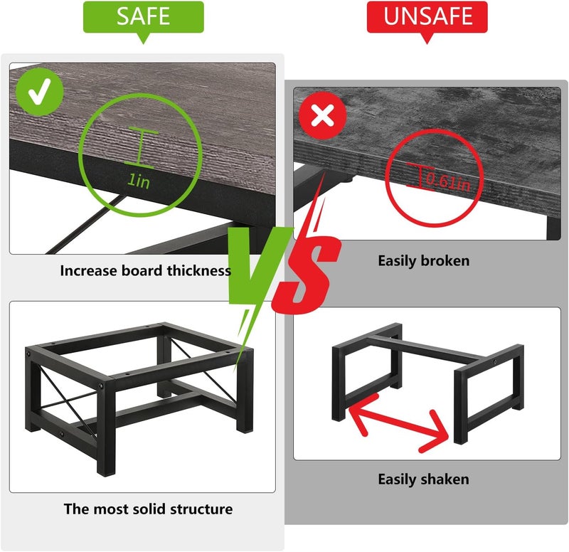 YINMIT Step Stool for Adults and Kids,Heavy Duty Step Stool for High Bed with Non-Slip Feet, Using for Bedroom, Hold Up to 500 lbs (Grey) - Image 3